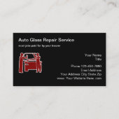 Fenster und Scheibenreparatur Visitenkarte (Vorderseite)