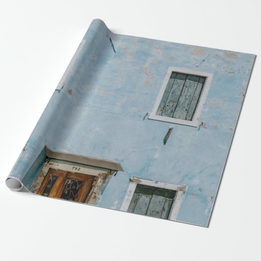 FENSTER UND TÜR GESCHLOSSEN GESCHENKPAPIER (Ungerollt)