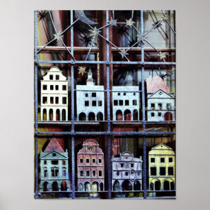 Fenster und Türen Poster