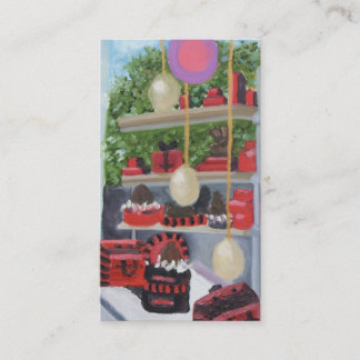 Fenster-Visitenkarte Pauls Lamotte Visitenkarte