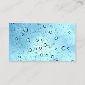 Fenster - Visitenkarten Visitenkarte (Rückseite)