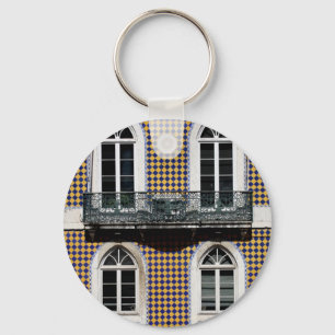 Fenster von Lissabon Schlüsselanhänger