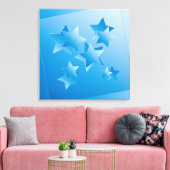 Fenster von Sky Leinwanddruck (Insitu (Wohnzimmer))