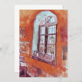 Fenster von Vincent van Gogh's Studio am Asyl (Vorne/Hinten)