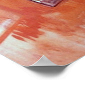 Fenster von Vincent van Gogh's Studio am Asyl Poster (Ecke)