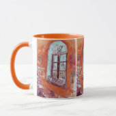 Fenster von Vincent van Gogh's Studio am Asyl Tasse (Links)