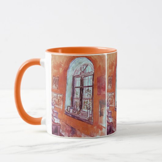Fenster von Vincent van Gogh's Studio am Asyl Tasse (Links)