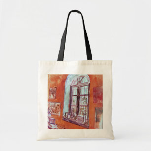 Fenster von Vincent van Gogh's Studio am Asyl Tragetasche