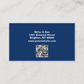 Fenster waschen und reinigen visitenkarte (Rückseite)