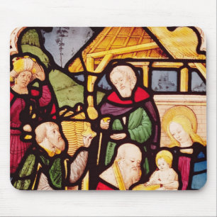 Fenster, welches die Verehrung der Weisen Mousepad
