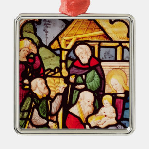 Fenster, welches die Verehrung der Weisen Ornament Aus Metall