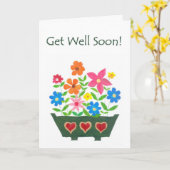 Fenster "Well Well Card Colorado" Karte (Gelbe Blume)