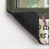 Fenster, wenn Gott eine Tür schließt, öffnet er Mousepad (Ecke)