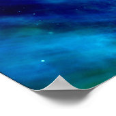 Fenster zu einem Space View Poster (Ecke)