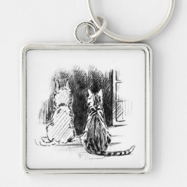 Fenster zum Aussehen von Hunden und Katzen, Beilei Schlüsselanhänger