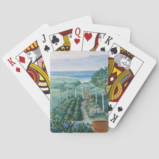 Fenster zum Garten Spielkarten (Rückseite)