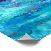 Fenster zur Welt Poster (Ecke)