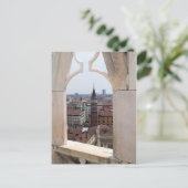 Fenster zur Weltpostkarte - (aus dem Mailänder Dom Postkarte (Stehend Vorderseite)