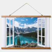 Fensteransicht Berge und Wandteppiche (Vorne)