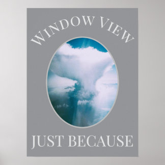 Fensteransicht Poster