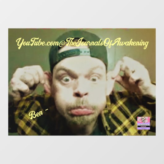 Fensteraufkleber (Blatt)