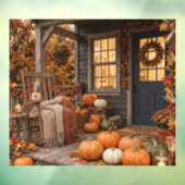 Fensteraufkleber Herbst (Blatt 3)