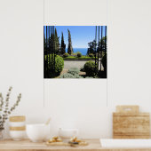 Fensterblick Poster (Küche)