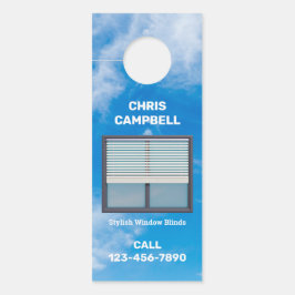 Fensterblinds einseitig türanhänger