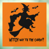 Fensterdekoration Halloween & Bats Fensteraufkleber (Blatt 3)