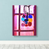 Fensterdekoration Leinwanddruck (Insitu (Holzboden))