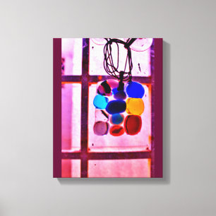 Fensterdekoration Leinwanddruck