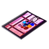 Fensterdekoration Notizblock (Linke Seite)