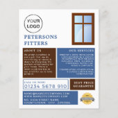 Fensterdesign, Fenster- und Türbeschlag Flyer (Vorne)