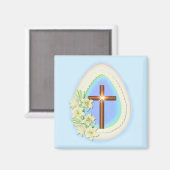 Fenstereier und -kreuz magnet (Vorderseite/Rückseite)