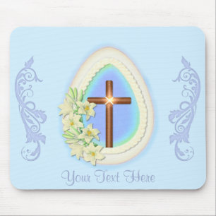 Fenstereier und -kreuz mousepad