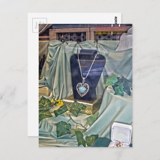 Fenstereinkauf Postkarte (Vorne/Hinten)