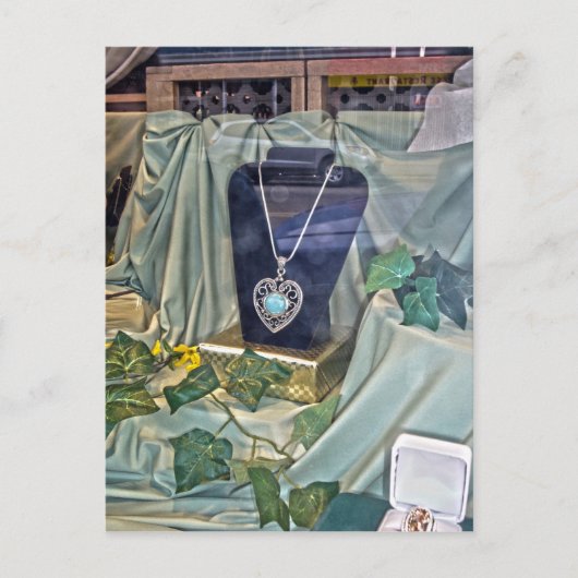 Fenstereinkauf Postkarte (Vorderseite)