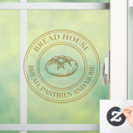 Fensterheber des Brotes Fensteraufkleber