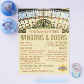 Fensterheber, Fenster- und Türklassehersteller Flyer (Einzeln)