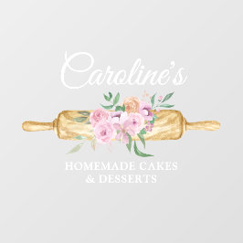 Fensterheber für Bäckereien Fensteraufkleber