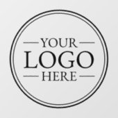 Fensterheber für benutzerdefinierte Firmenlogos Fensteraufkleber (Blatt)