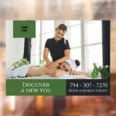 Fensterheber für benutzerdefinierte Massage Fensteraufkleber (Blatt 2)