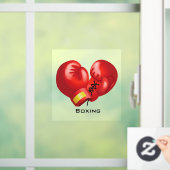 Fensterheber für Boxhandschuhe Fensteraufkleber (Zuhause)