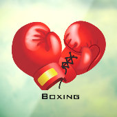 Fensterheber für Boxhandschuhe Fensteraufkleber (Blatt 3)