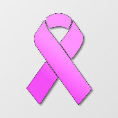 Fensterheber für die Krebsunterstützung Fensteraufkleber (Blatt)