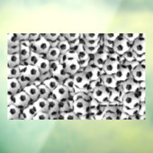 Fensterheber für Fußballbälle Fensteraufkleber (Blatt 3)