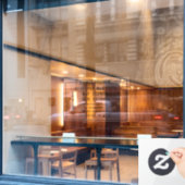 Fensterheber für Geschäftszeiten Fensteraufkleber (Café-Fenster)