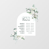 Fensterheber für Grünflächen und Bögen Fensteraufkleber (Blatt)