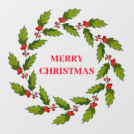 Fensterheber für Weihnachtsfeigen Fensteraufkleber