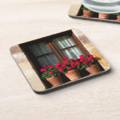 Fensterheber in Blume Getränkeuntersetzer (Linke Seite)